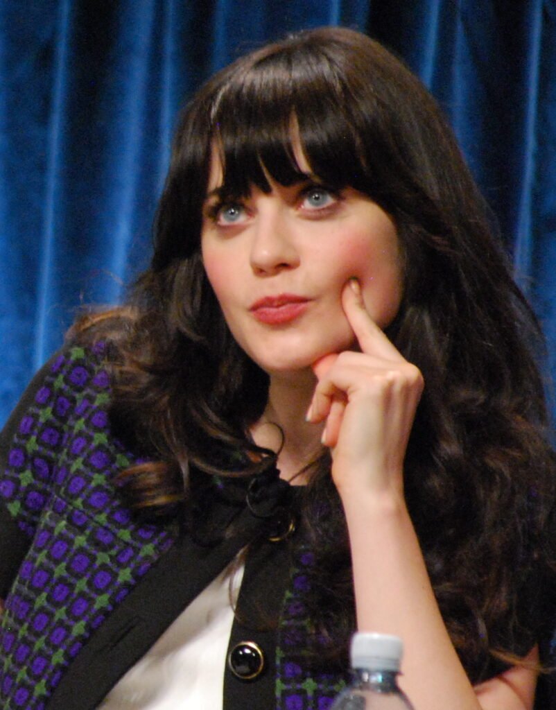 Zoey Deschanel (a gamine) Portrait