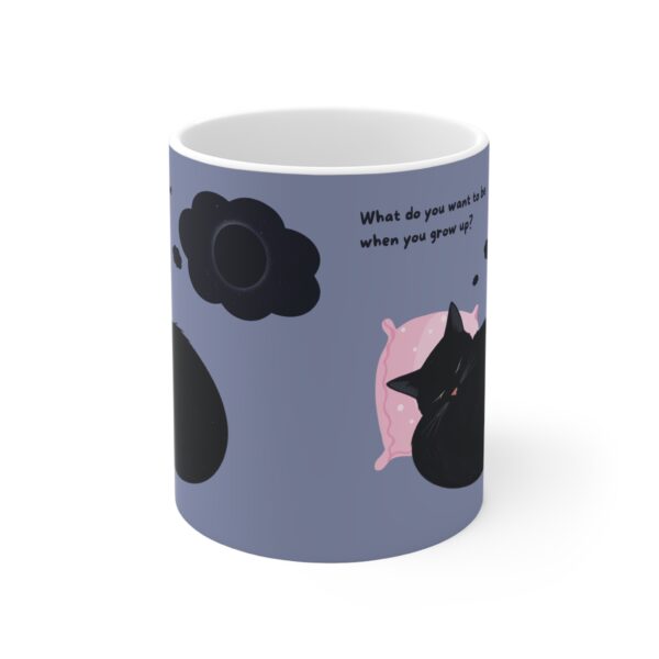 Coffee Cup for Cat Lovers - Dark Cat Black Hole (EU) - Image 4