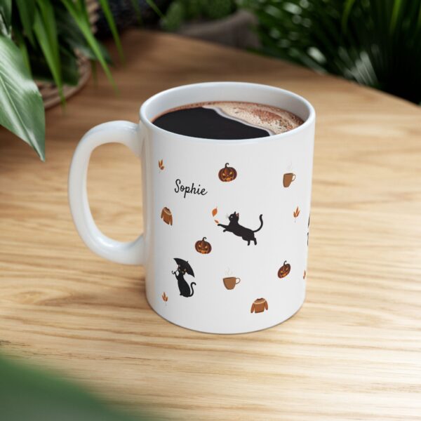 Custom Halloween Mug Little Black Cats (EU) - Image 6